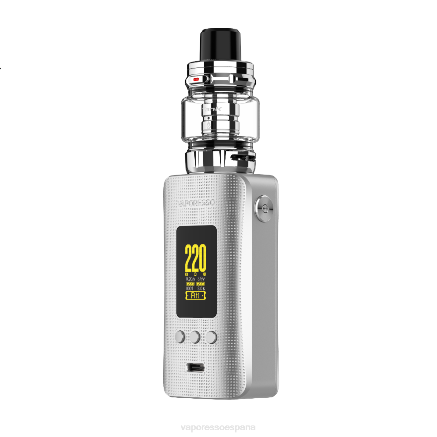 Vaporesso GEN 200 (itanque2) plata Vaporesso vape review 848F147