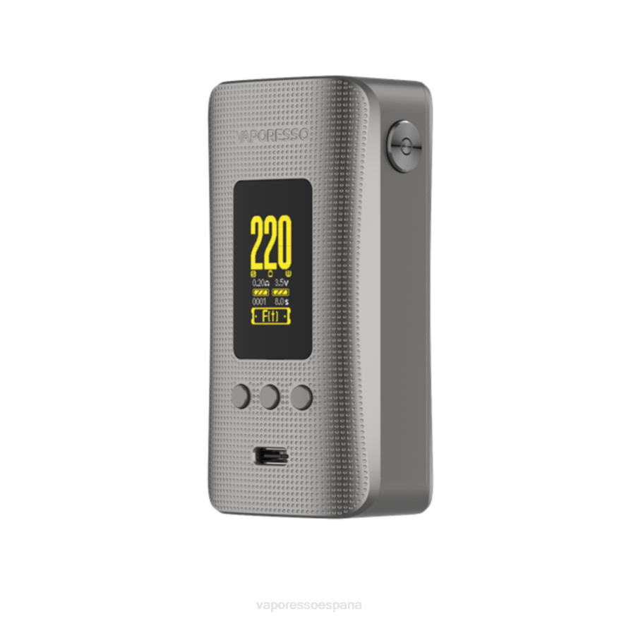 Vaporesso GEN 200 mod gris mate Vaporesso vape review 848F247