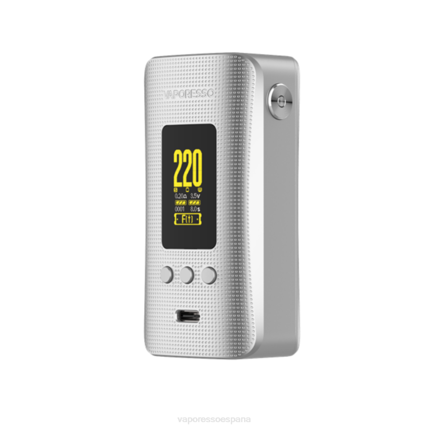 Vaporesso GEN 200 mod plata clara Vaporesso vape instructions 848F248