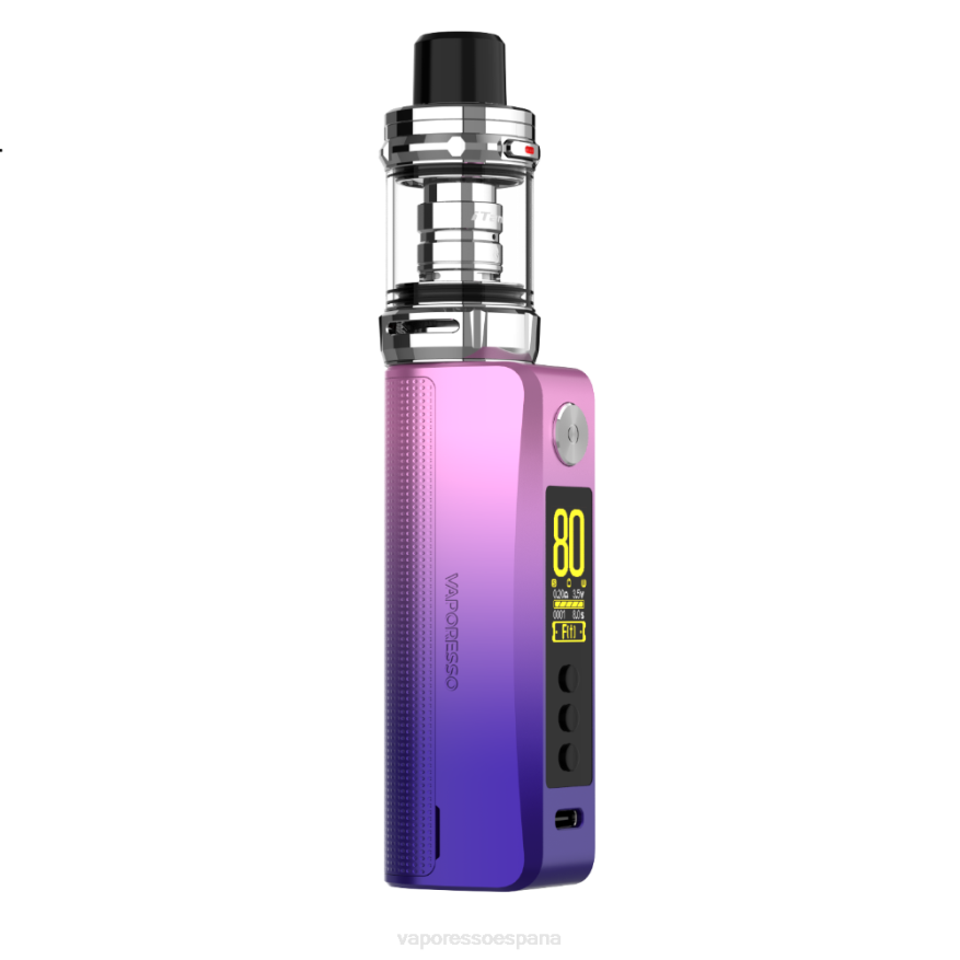 Vaporesso GEN Años 80 (itank2) morado neón Vaporesso vape review 848F137